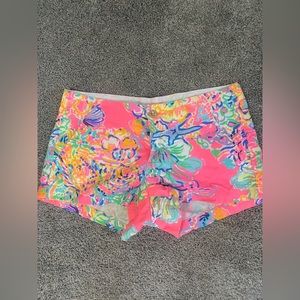 Lilly Pulitzer Pink Floral Women's Shorts
